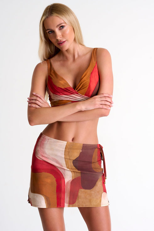 Classic Bralette Bikini Top - 42510-23-956 04 / 956 Sunset / 75% POLYAMIDE, 25% ELASTANE